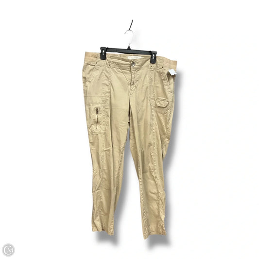 Pants Cargo & Utility By Sonoma In Beige, Size: Xxl