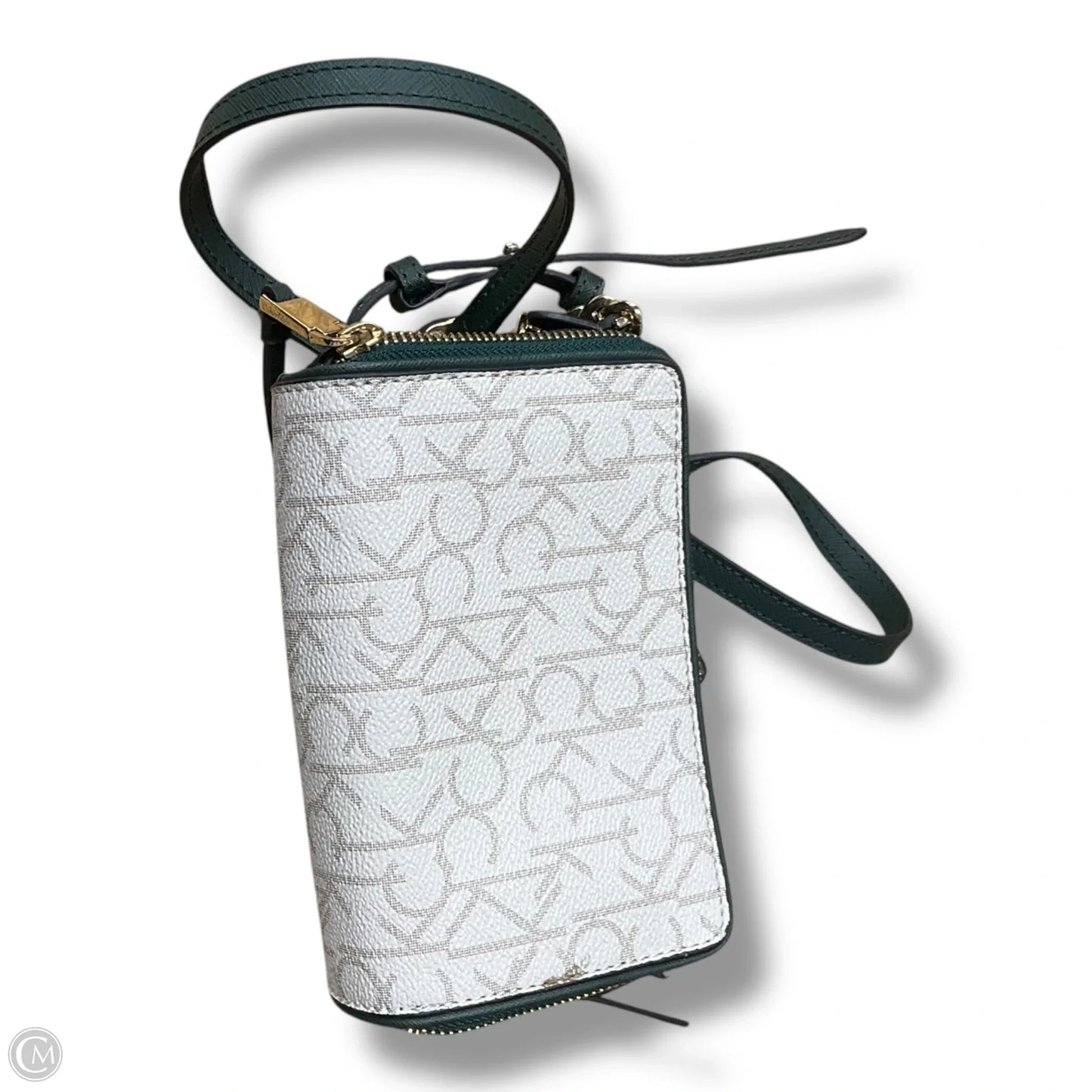 Crossbody Leather By Calvin Klein, Size: Medium