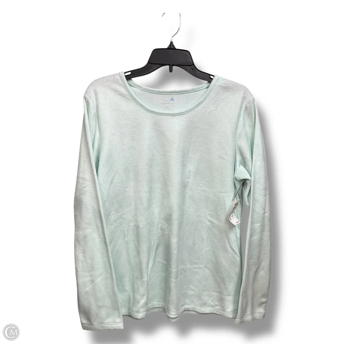 Athletic Fleece By Croft And Barrow In Teal, Size: M