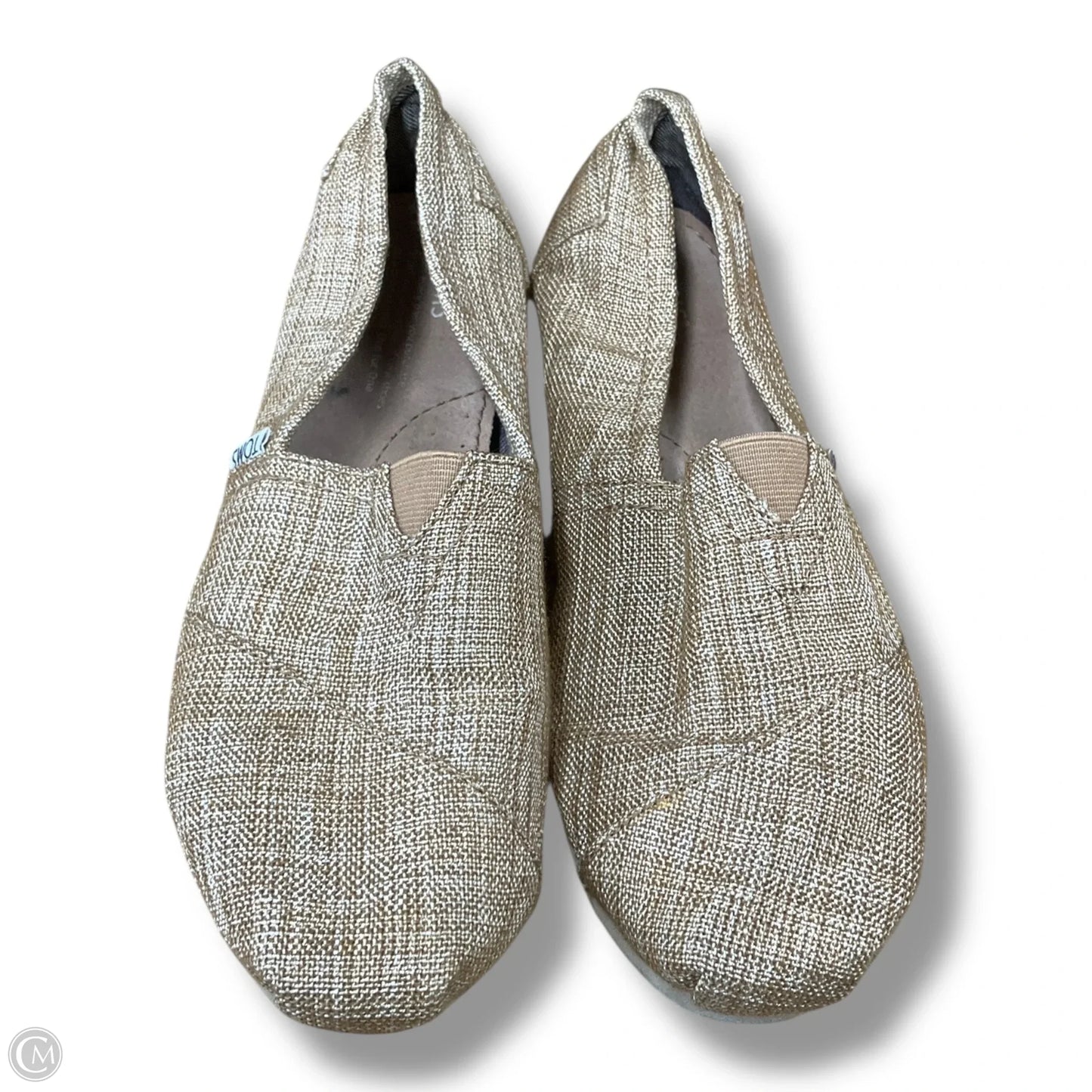 Shoes Flats By Toms In Brown, Size: 8.5