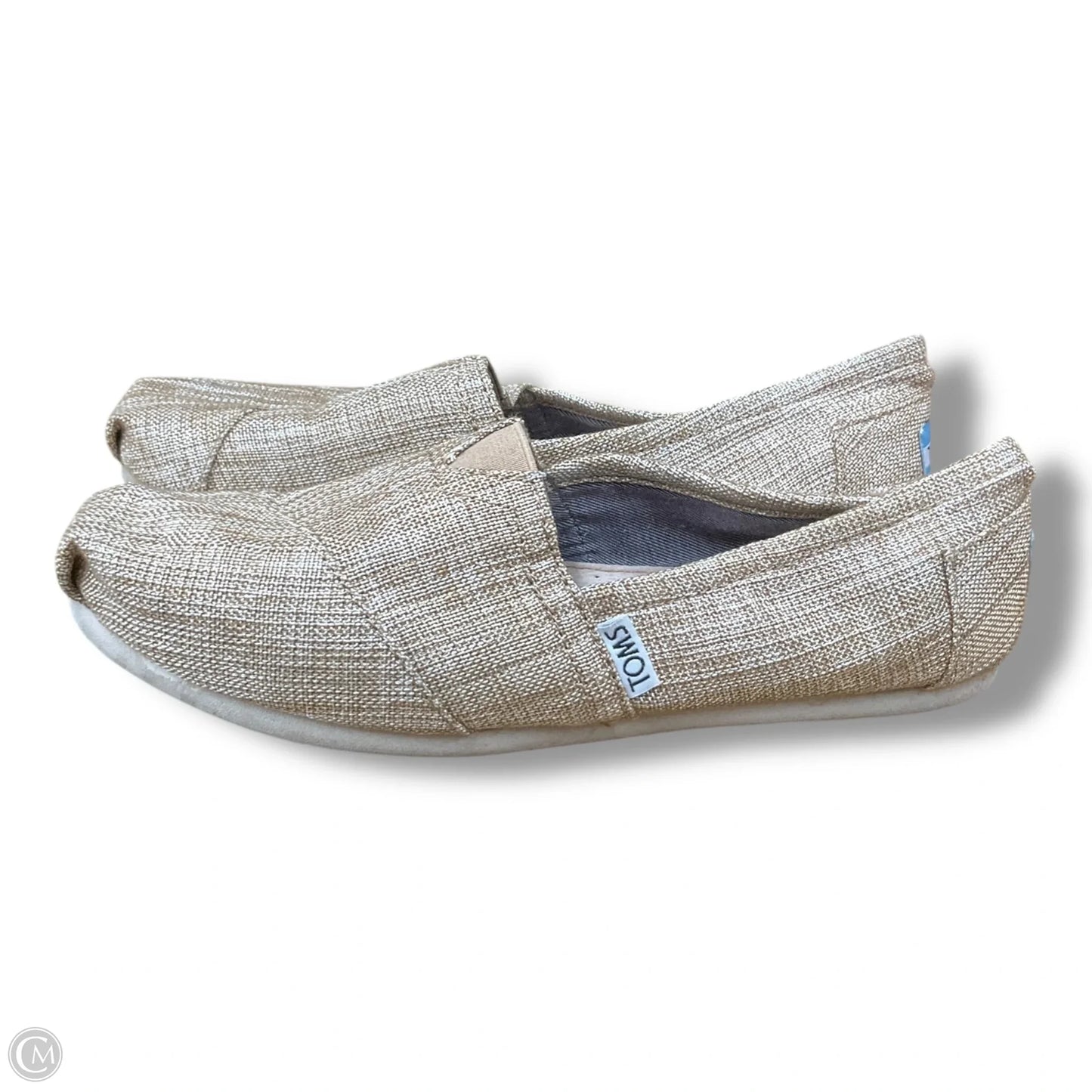 Shoes Flats By Toms In Brown, Size: 8.5