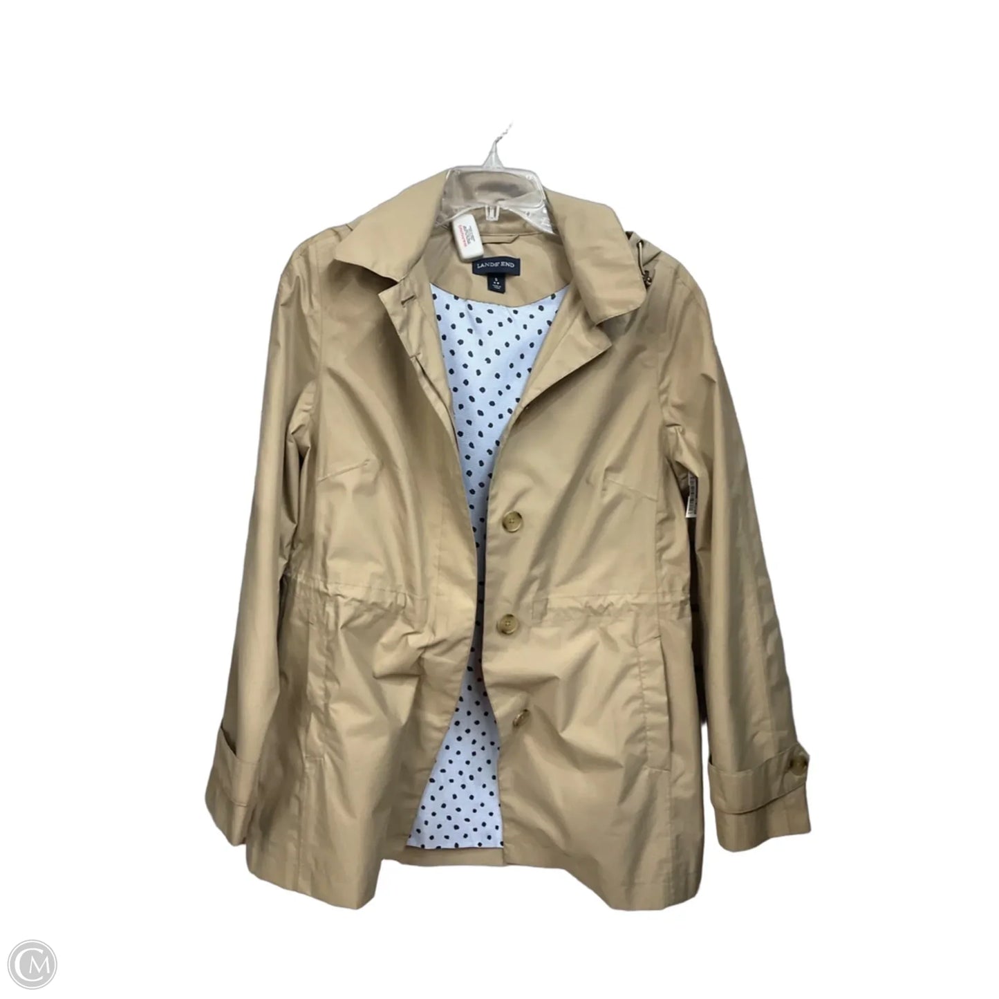 Jacket Other By Lands End In Beige, Size: S