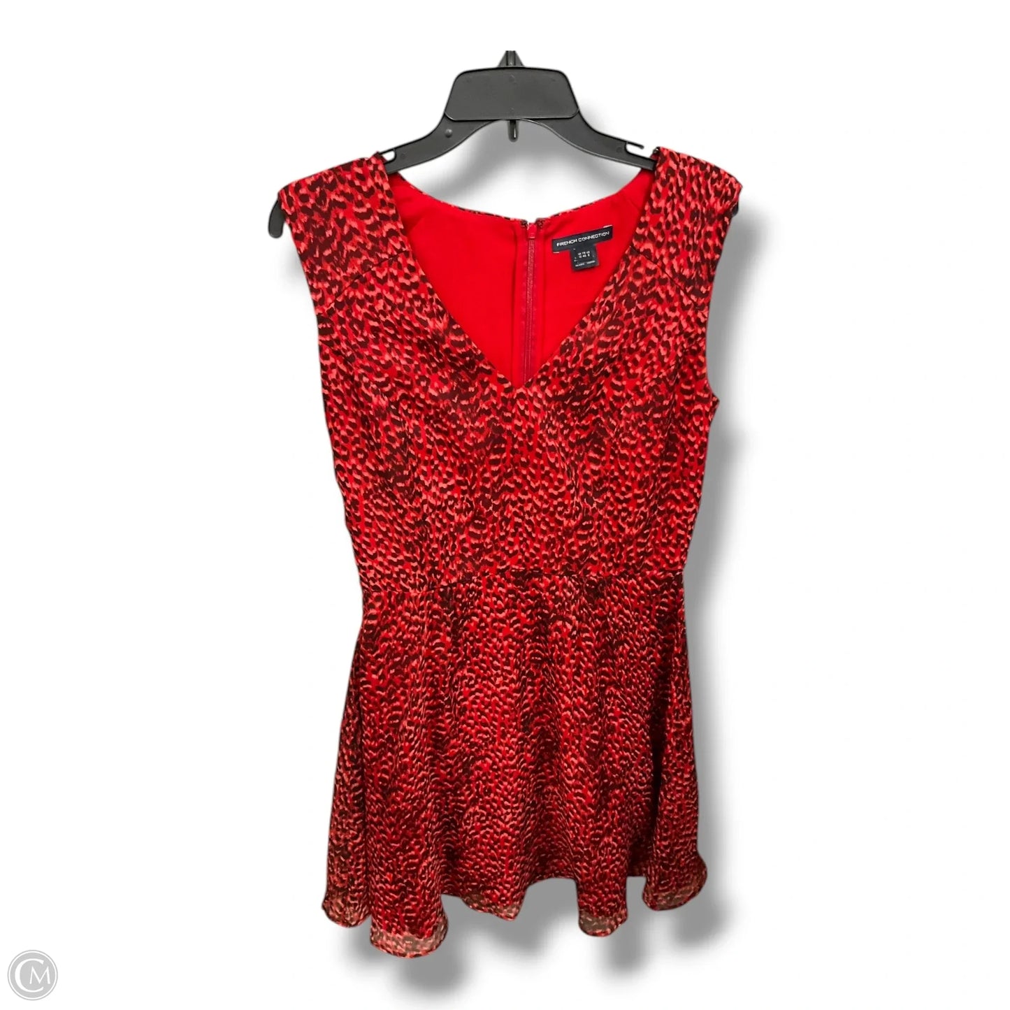 Dress Party Short By French Connection In Animal Print, Size: L