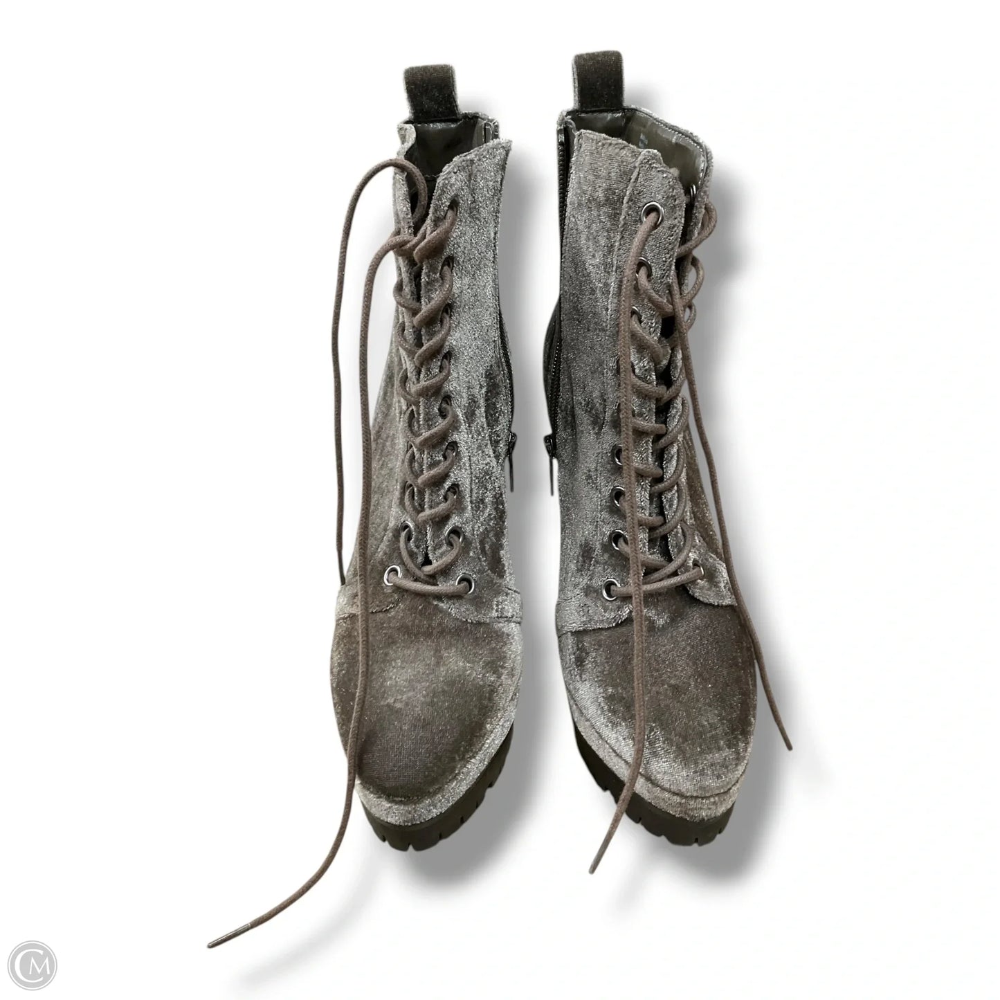 Boots Ankle Heels By Aldo In Taupe, Size: 6