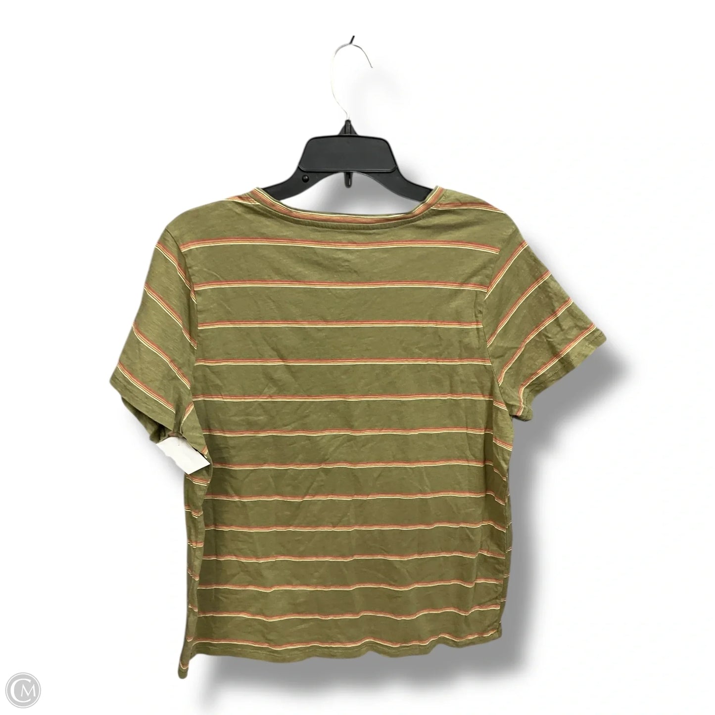 Top Short Sleeve Basic By Sonoma In Striped Pattern, Size: Xl