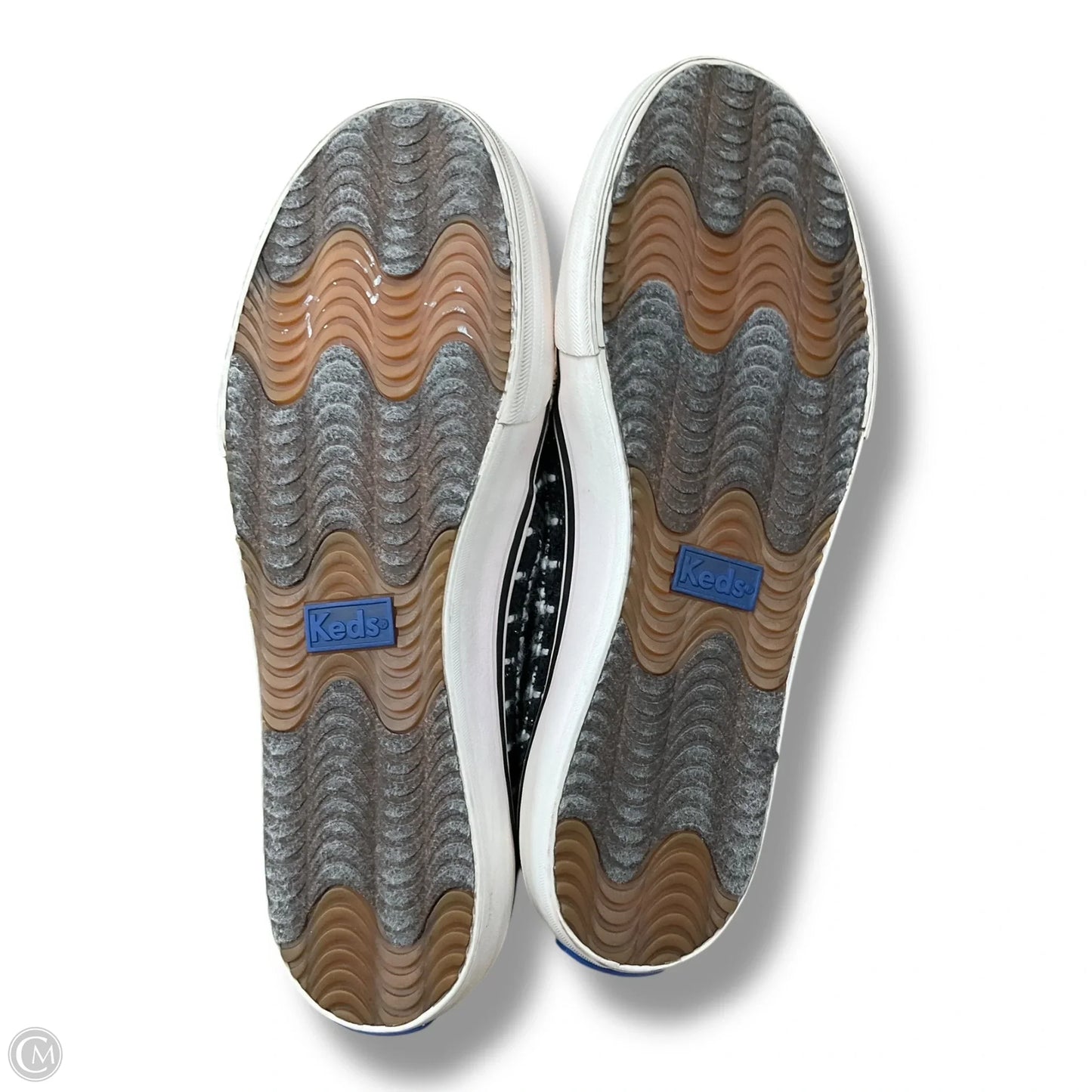 Shoes Flats By Keds In Black & White, Size: 7.5