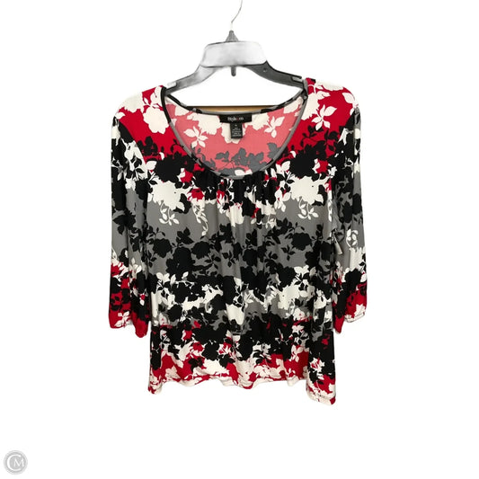 Top Long Sleeve By Style And Company In Multi-colored, Size: Xl