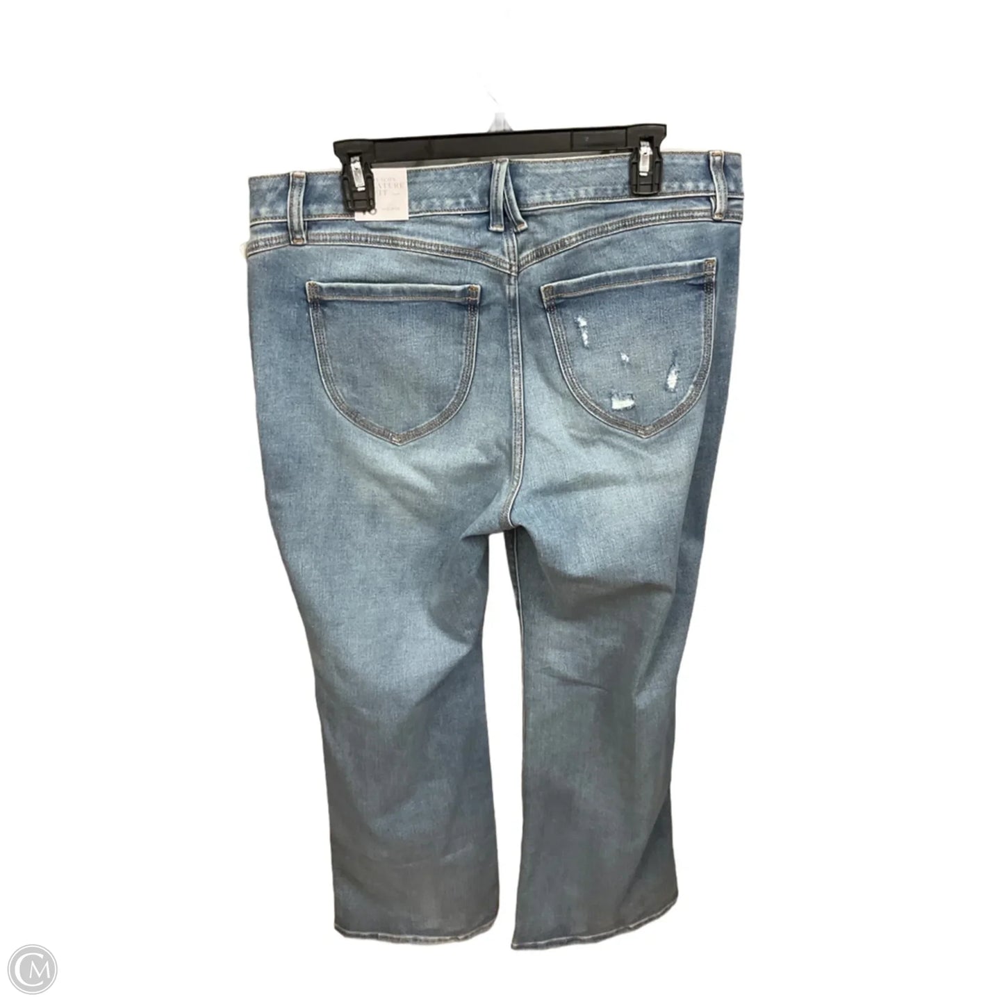 Jeans Wide Leg By Lane Bryant In Blue Denim, Size: 16