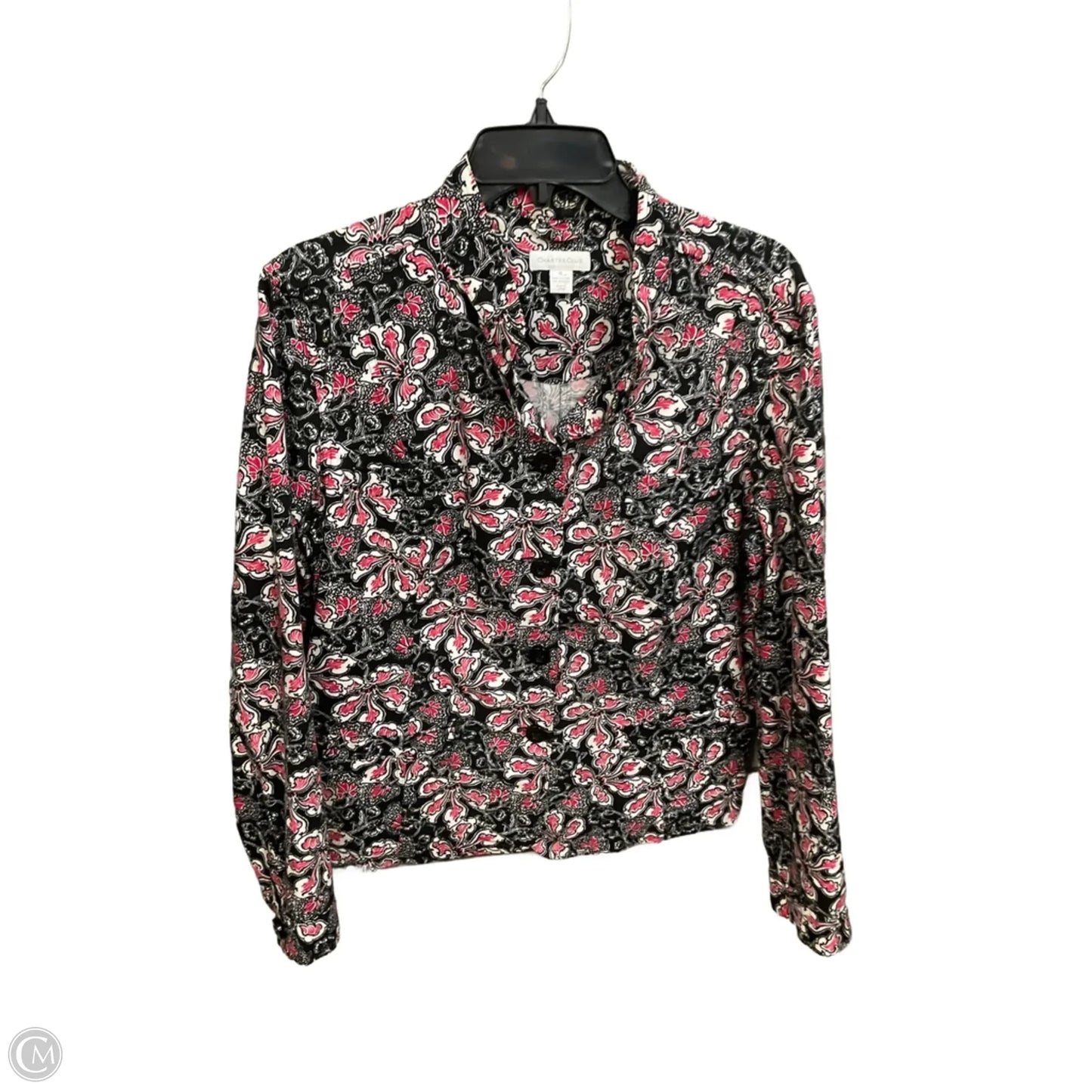 Blazer By Charter Club In Multi-colored, Size: Xl