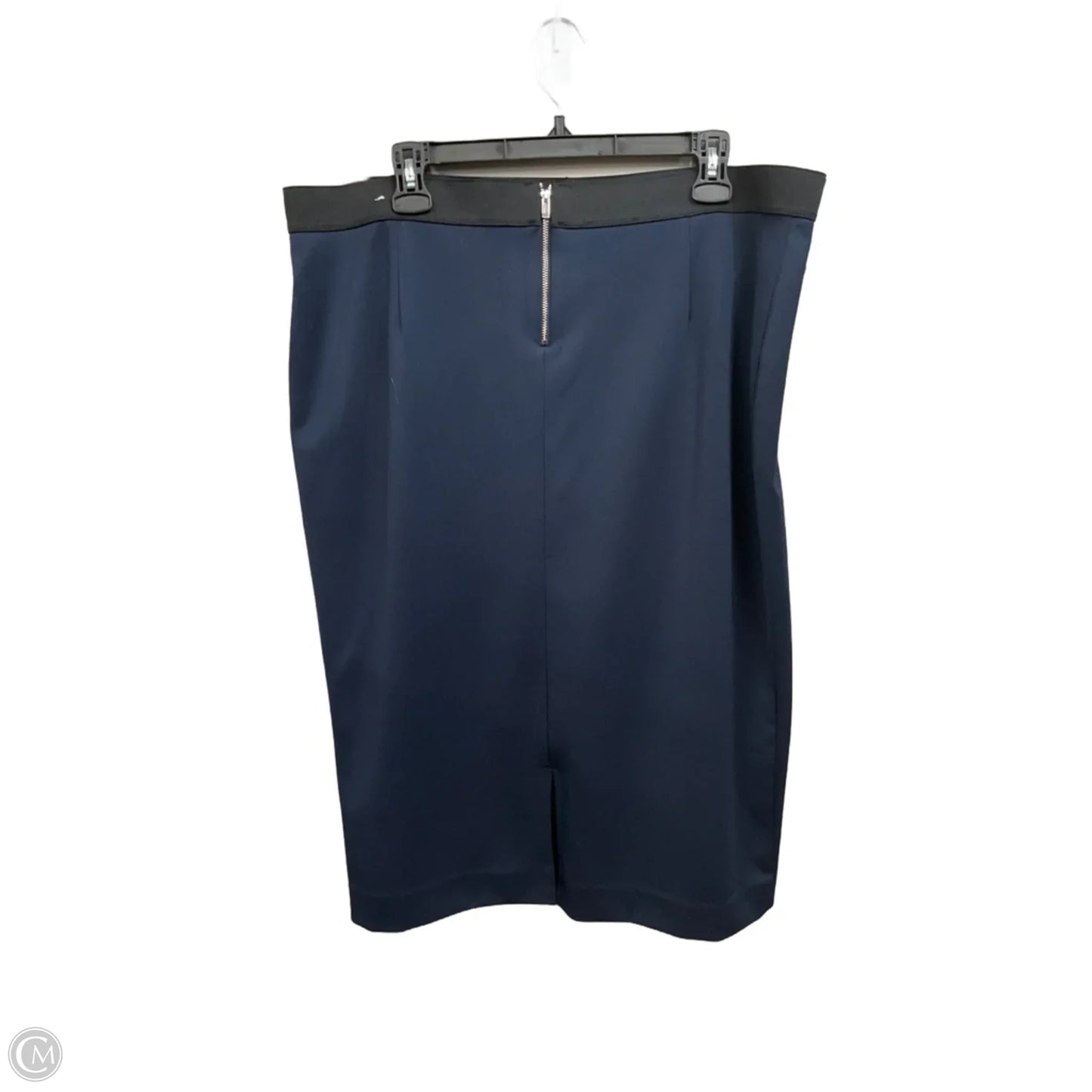 Skirt Midi By Alfani In Navy, Size: 14
