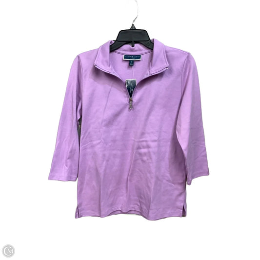 Athletic Jacket By Clothes Mentor In Purple, Size: M