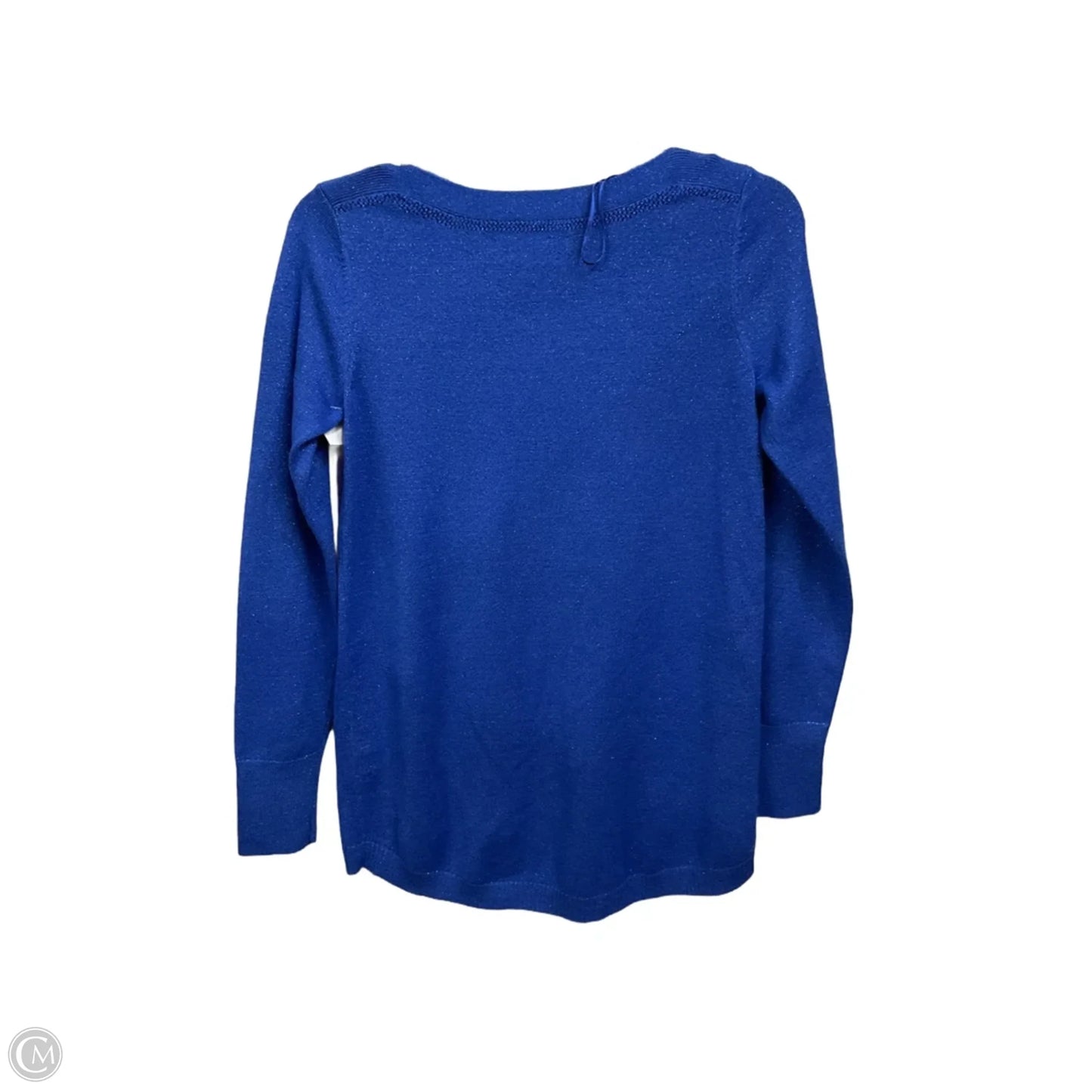 Top Long Sleeve Basic By Apt 9 In Blue, Size: Xs