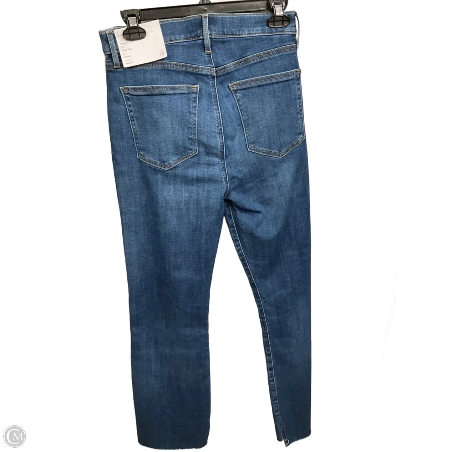 Jeans Cropped By Loft In Blue Denim, Size: 6