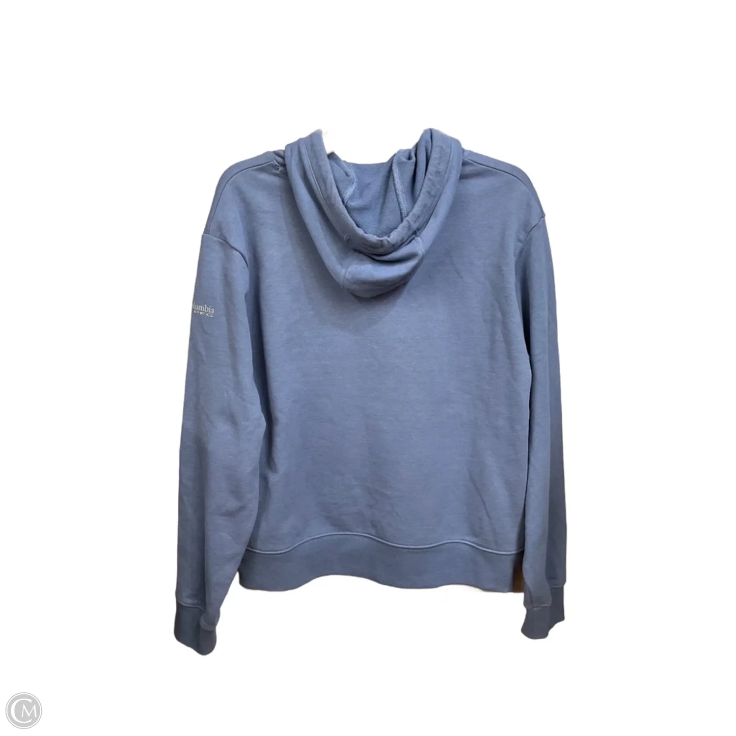 Sweatshirt Hoodie By Columbia In Blue, Size: L