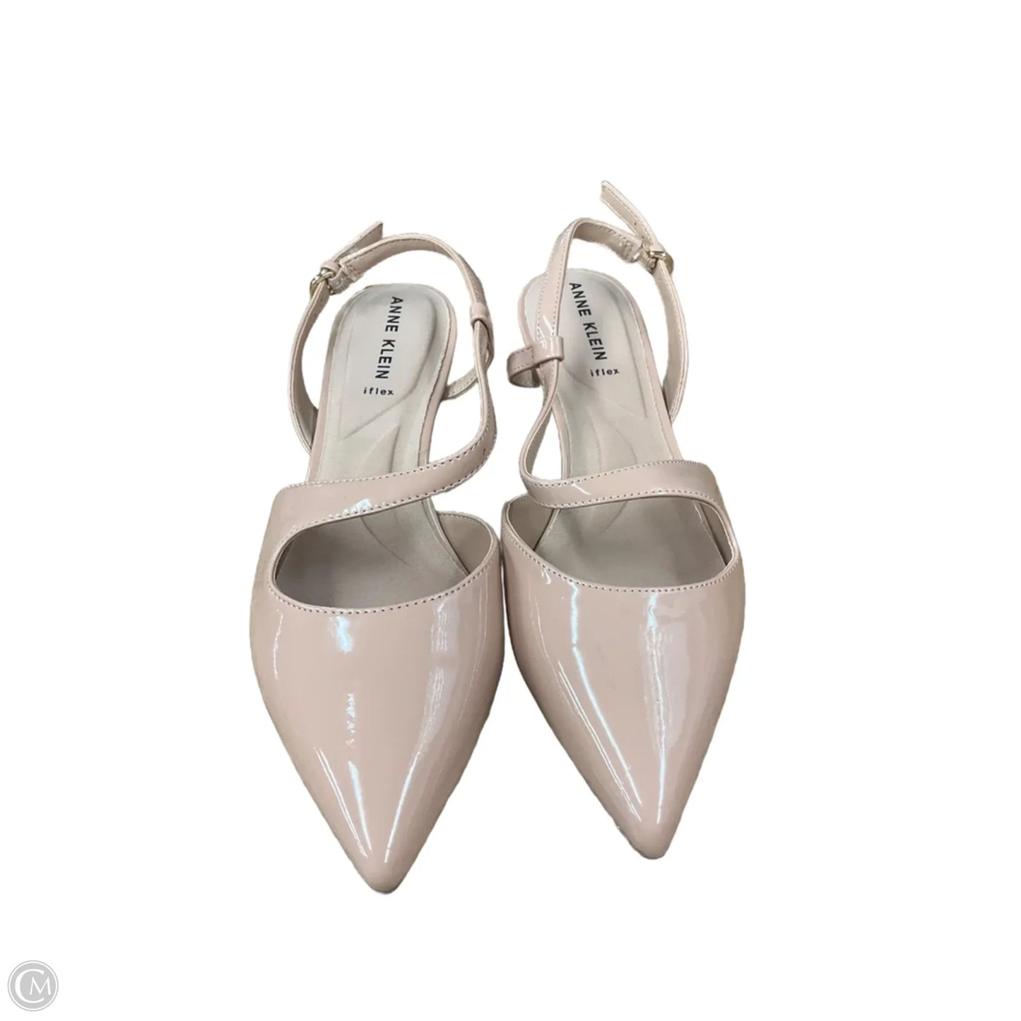 Shoes Heels Kitten By Anne Klein In Taupe, Size: 8