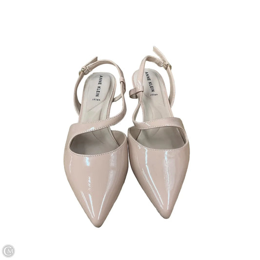 Shoes Heels Kitten By Anne Klein In Taupe, Size: 8