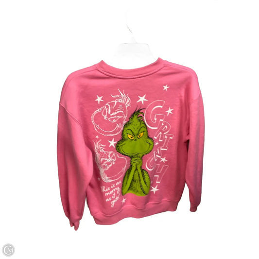 Sweatshirt Crewneck By Clothes Mentor In Pink, Size: Xs