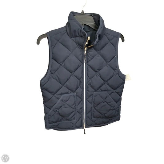 Vest Puffer & Quilted By J. Crew In Navy, Size: S