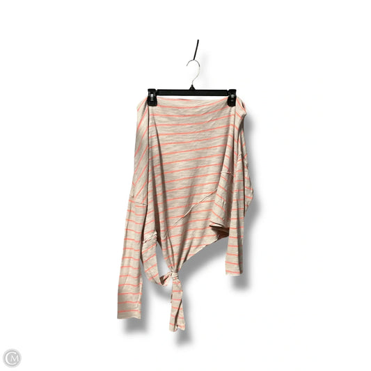 Top Long Sleeve By We The Free In Striped Pattern, Size: S