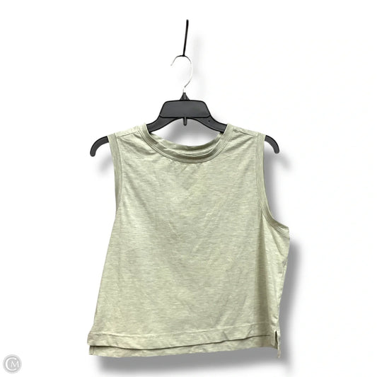 Athletic Tank Top By Cmc In Green, Size: L