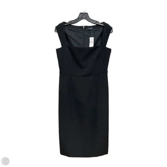 Dress Party Midi By Ann Taylor In Black, Size: S