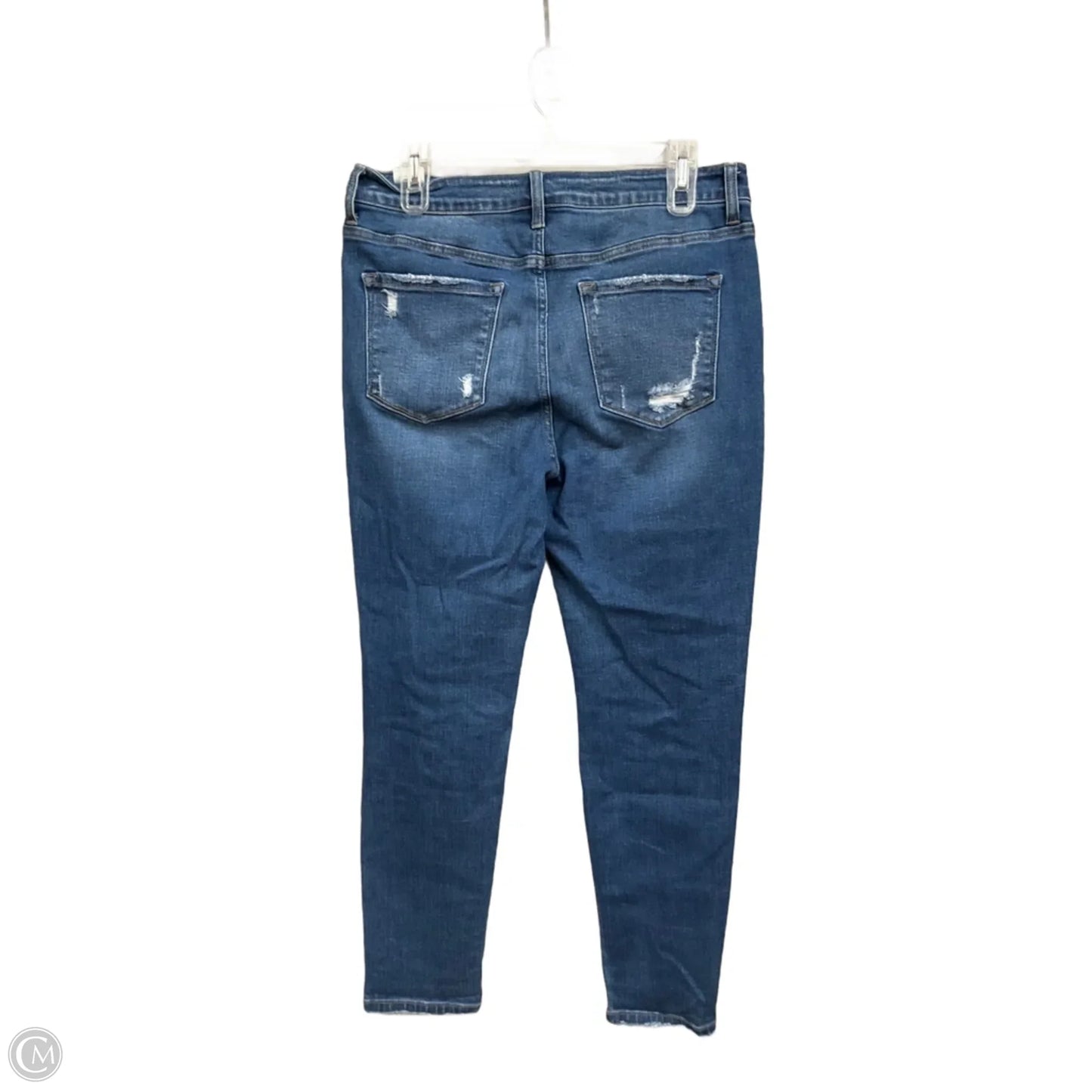 Jeans Skinny By Flying Monkey In Blue Denim, Size: 8
