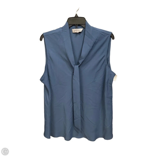 Top Sleeveless Basic By Kasper In Blue, Size: Xl