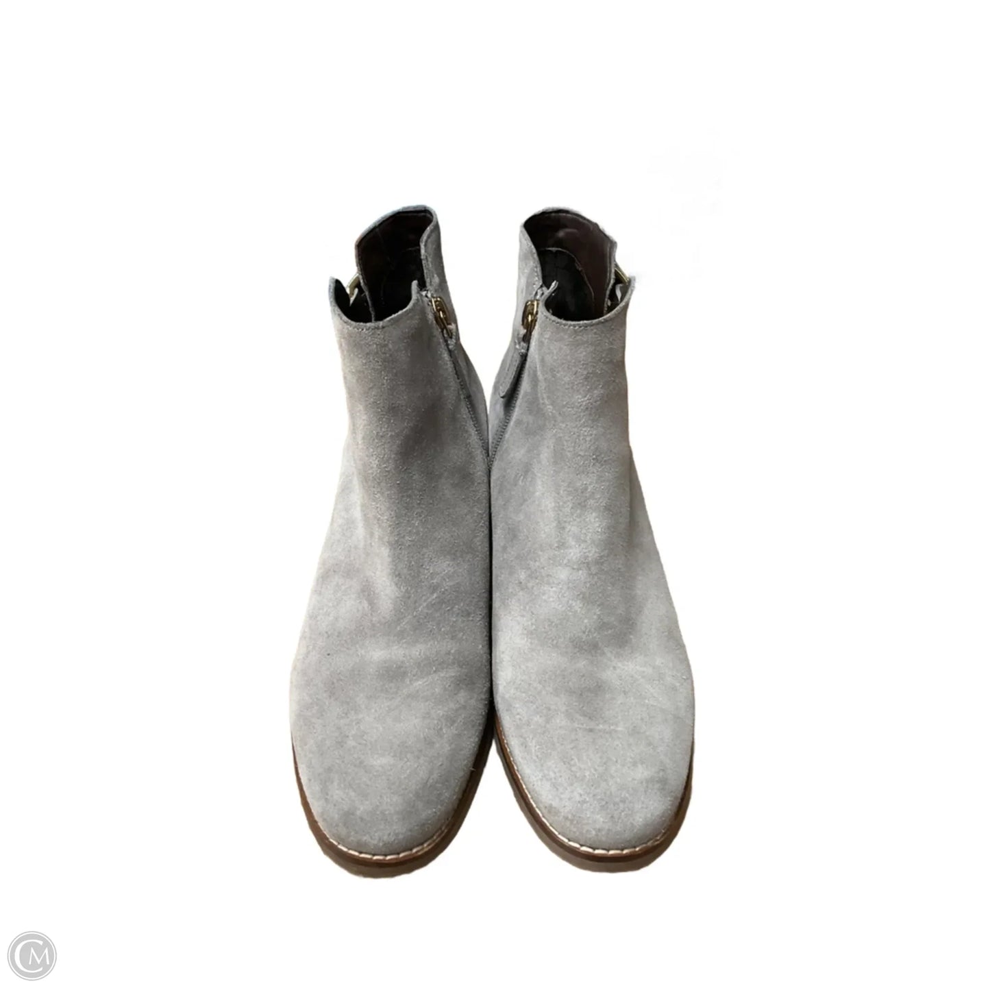 Boots Ankle Heels By Cole-haan In Taupe, Size: 9.5