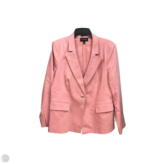 Blazer By Lane Bryant In Pink, Size: 2x