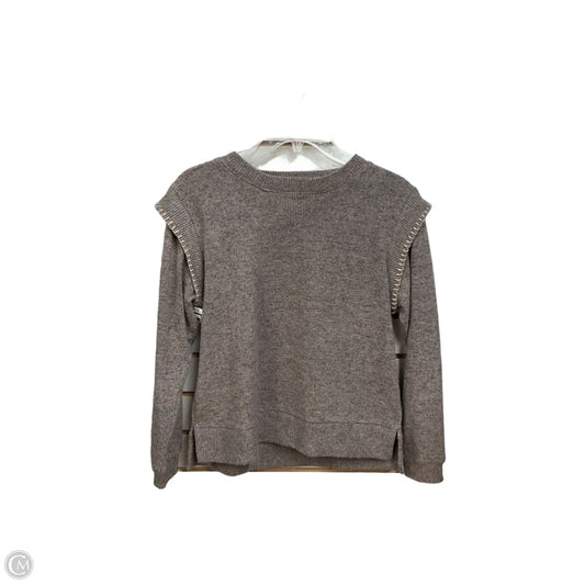 Top Long Sleeve Basic By Democracy In Taupe, Size: Xs