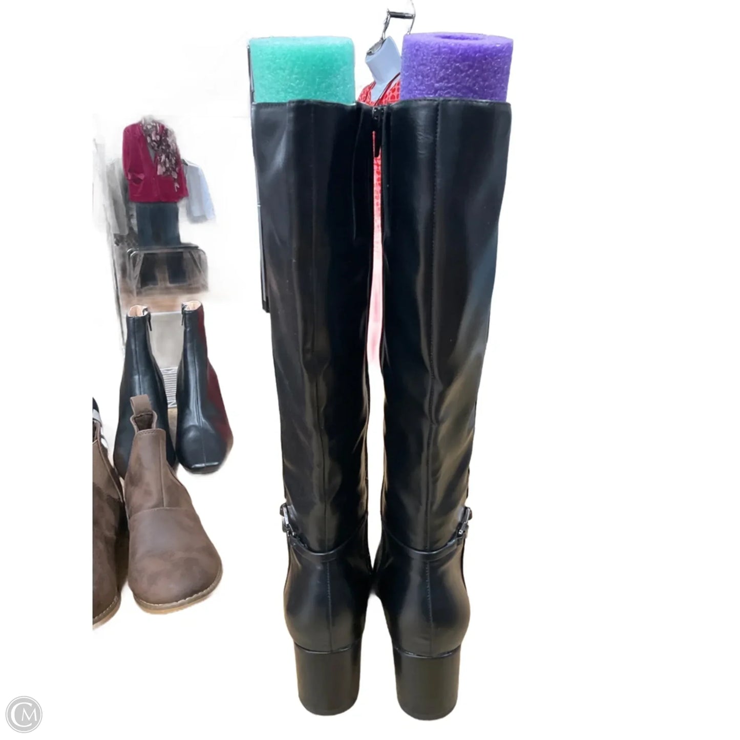 Boots Knee Heels By Naturalizer In Black, Size: 6.5