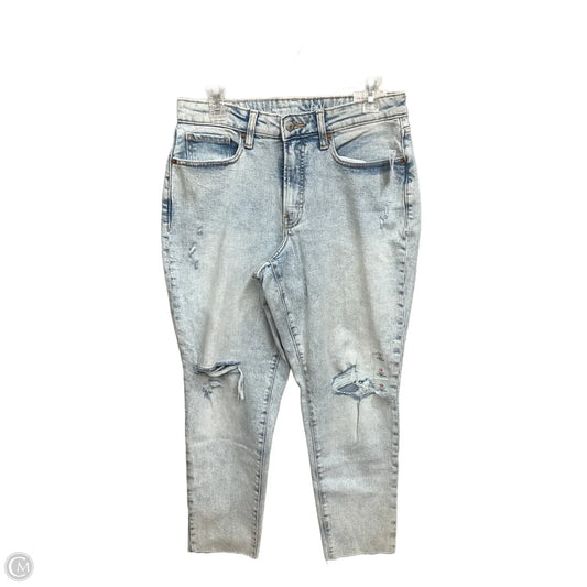 Jeans Skinny By Old Navy In Blue Denim, Size: 12