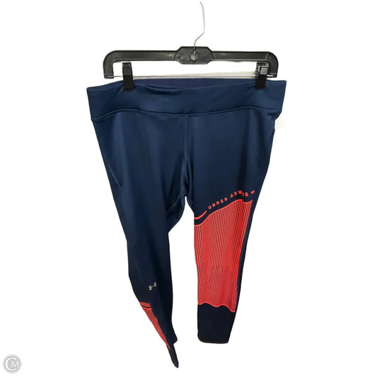 Athletic Leggings By Under Armour In Multi-colored, Size: Xl
