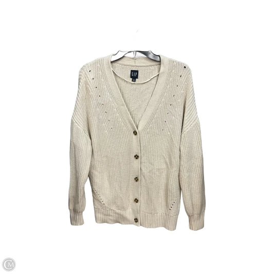 Cardigan By Gap In Cream, Size: S