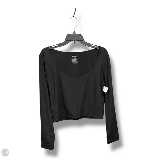 Athletic Top Long Sleeve Crewneck By Cmc In Black, Size: Xxl
