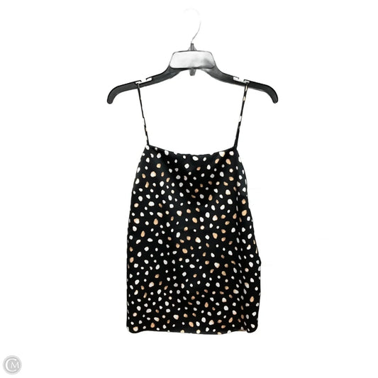 Top Sleeveless By Ann Taylor In Polkadot Pattern, Size: M