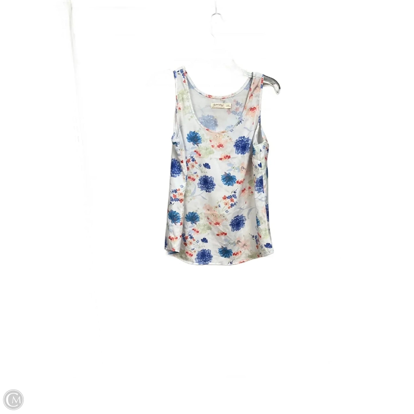 Top Sleeveless By Faded Glory In Floral Print, Size: S
