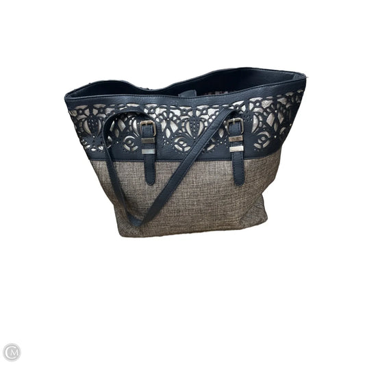 Tote Leather By Nicole Miller, Size: Large