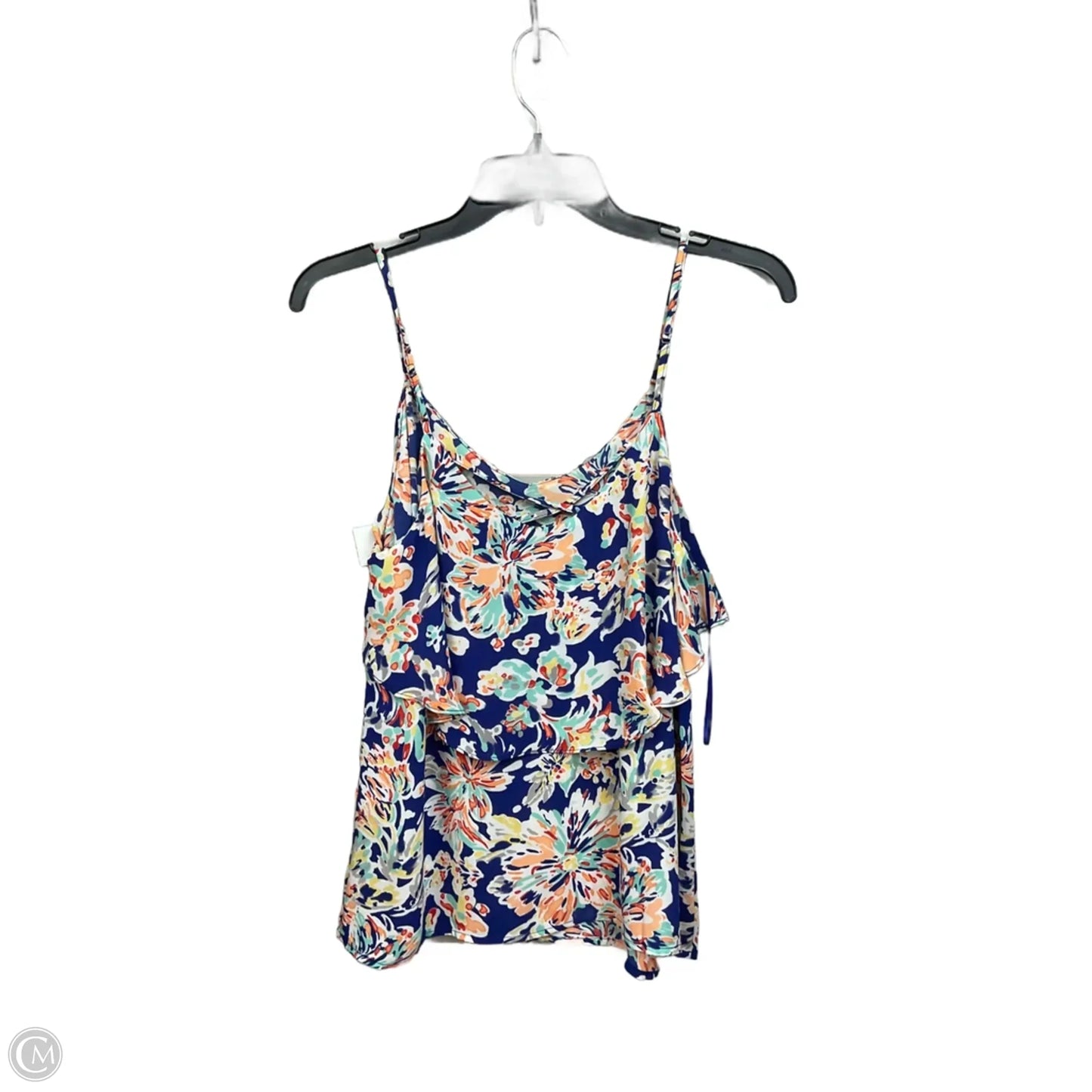 Top Sleeveless By Skies Are Blue In Floral Print, Size: S