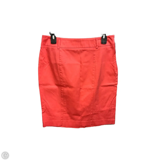 Skirt Midi By Apt 9 In Coral, Size: 2
