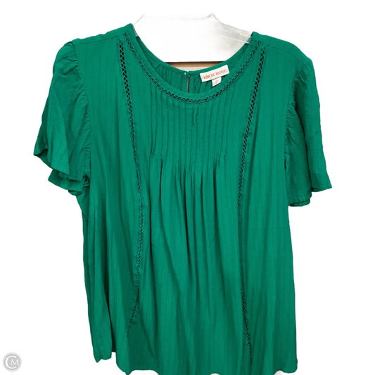 Top Sleeveless Basic By Knox Rose In Green, Size: Xxl