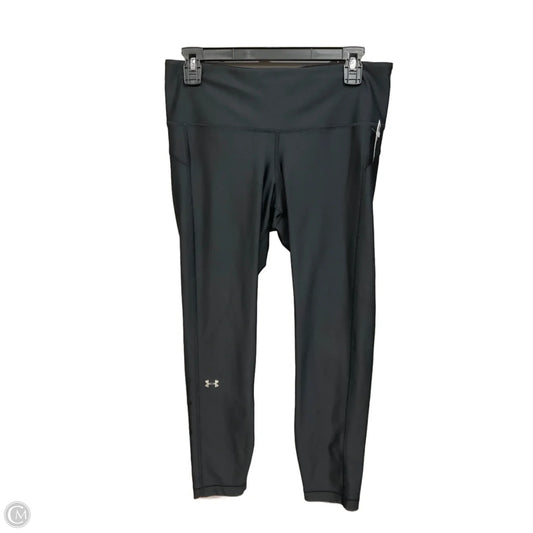 Athletic Leggings By Under Armour In Black, Size: L