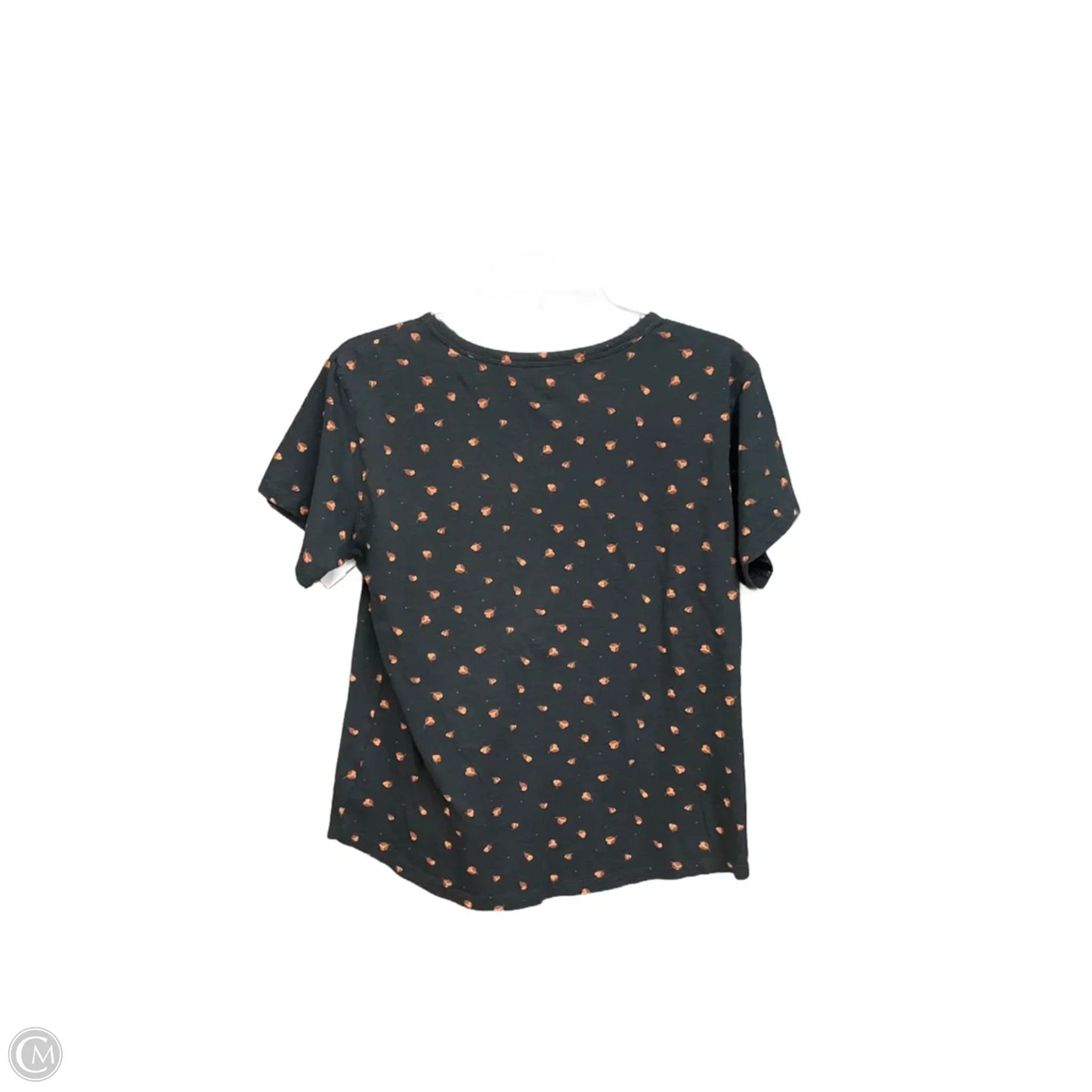 Top Short Sleeve By Ana In Grey, Size: M