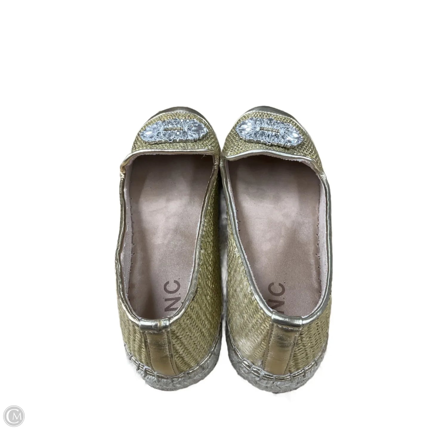 Shoes Flats By Inc In Gold, Size: 9