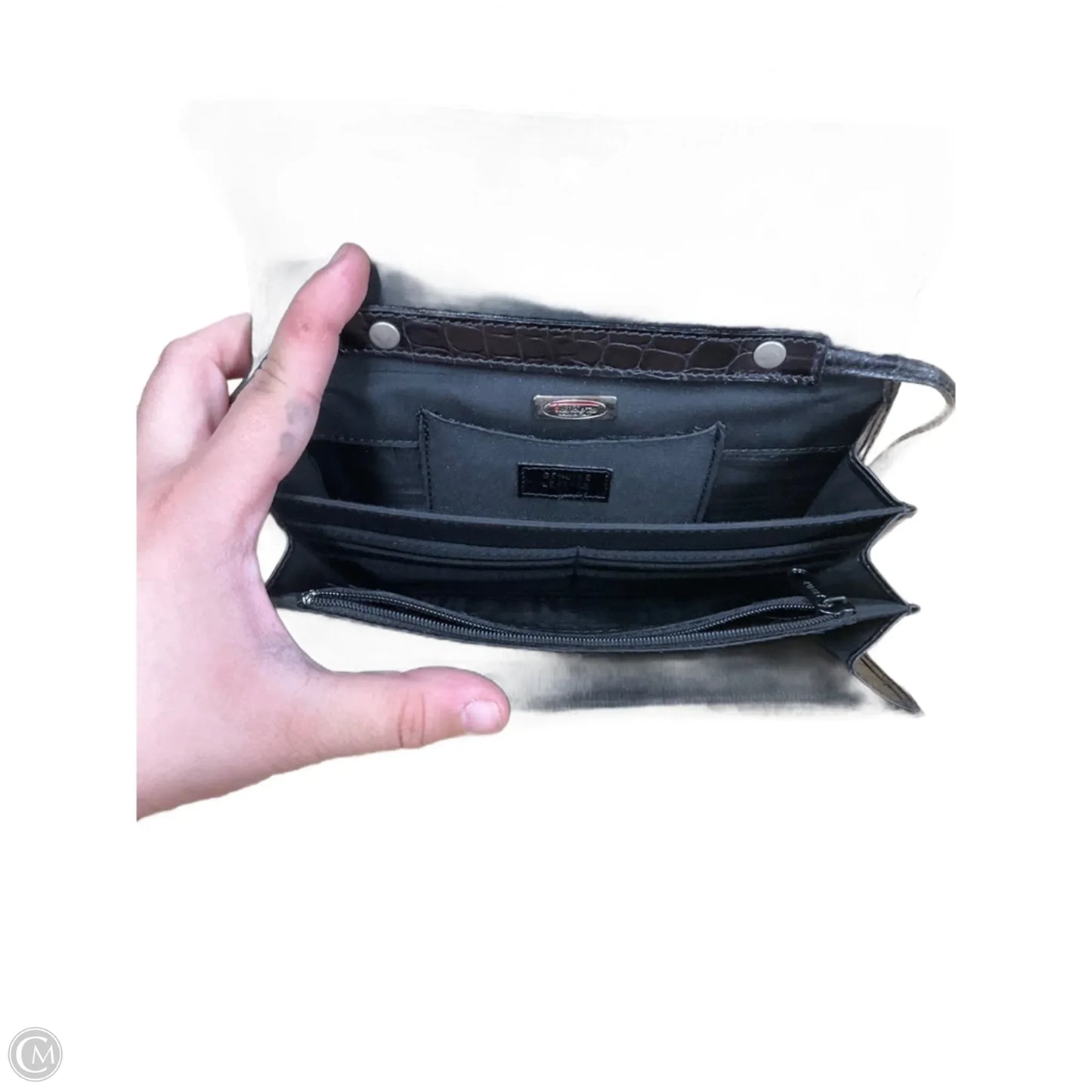 Crossbody Leather By Talbots, Size: Small