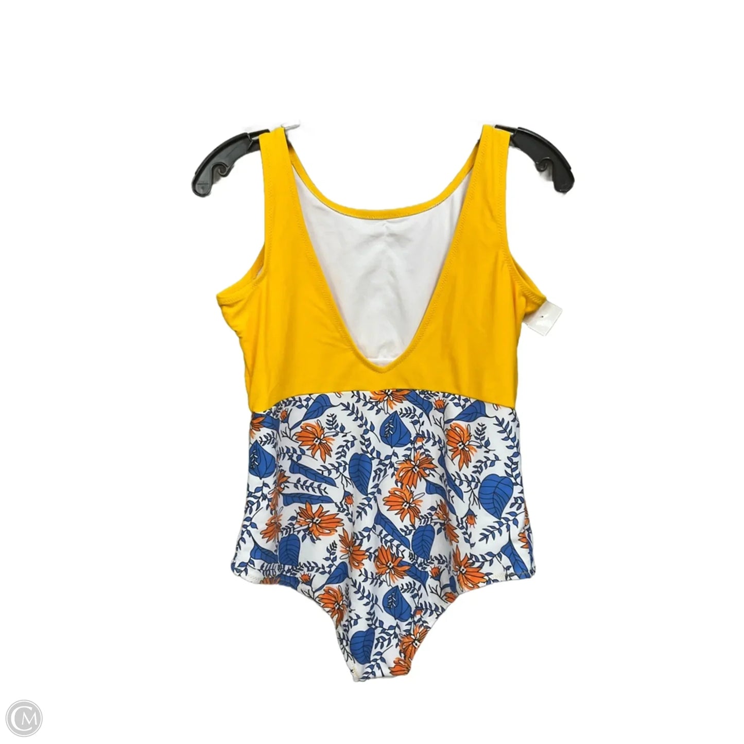 Swimsuit By Clothes Mentor In Floral Print, Size: L