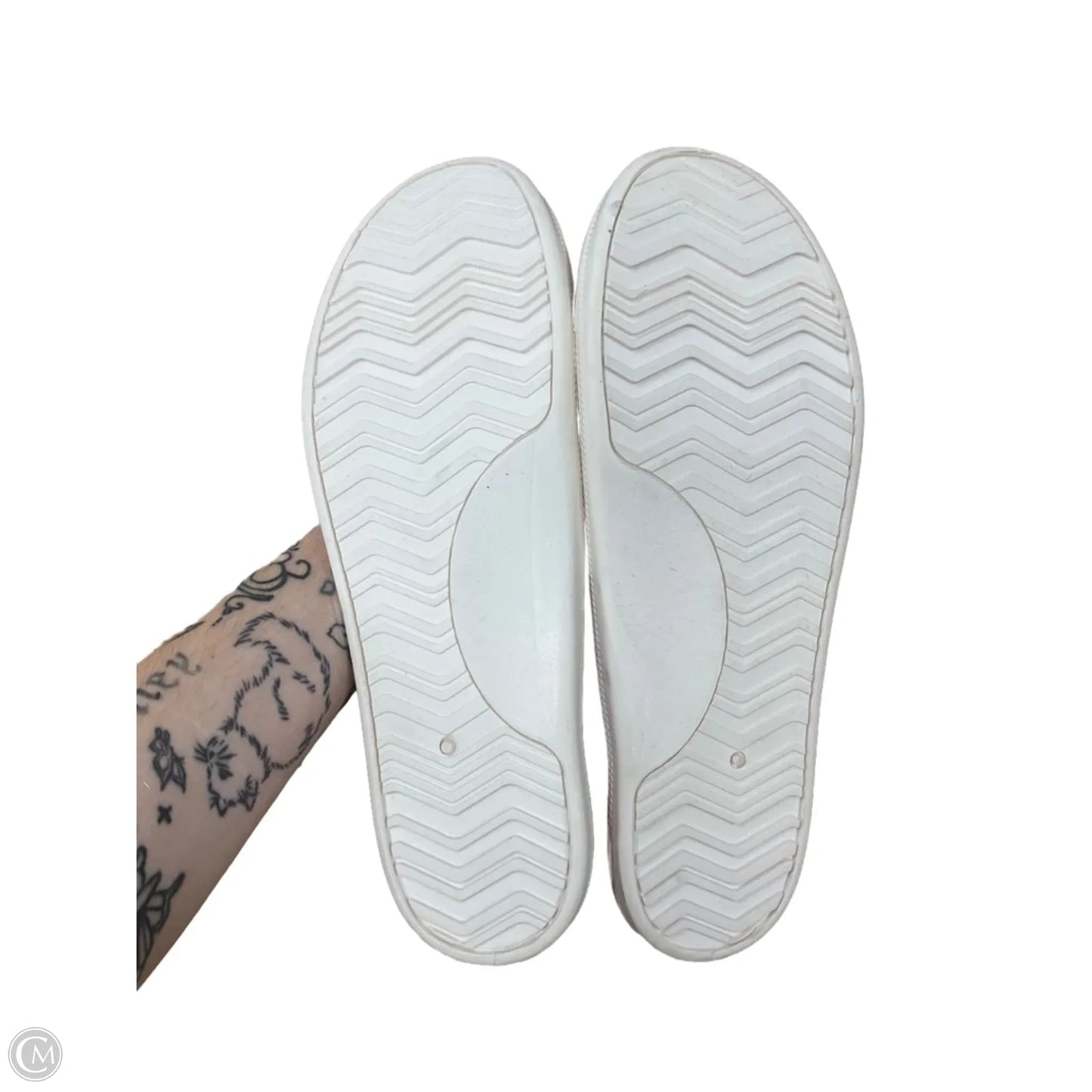 Shoes Flats By Torrid In Red & White, Size: 11