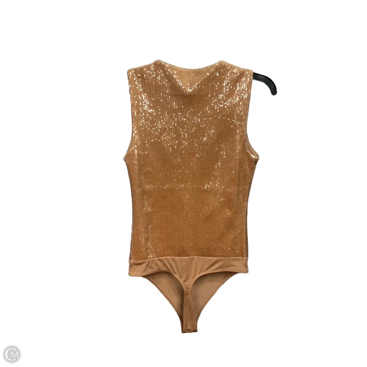 Bodysuit By Express In Gold, Size: S