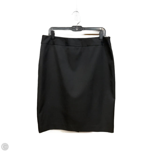 Skirt Midi By Anne Klein In Black, Size: 14