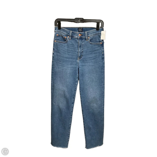 Jeans Cropped By J. Crew In Blue Denim, Size: 0